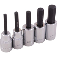 Jeu de douilles &agrave; t&ecirc;te hexagonale, Hexagonale, Prise 3/8", 5 mrcx Ontario Safety Products