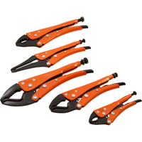 Locking Plier Set, 5 Pieces TYR833 | Ontario Safety Product
