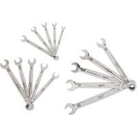 Wrench Set, Combination, 15 Pieces, Metric TYY013 | Ontario Safety Product