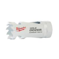 Hole Dozer with Carbide Teeth, 1", 1-3/5" Depth of Cut, Carbide Ontario Safety Products