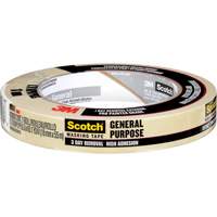 Scotch<sup>®</sup> Contractor Grade Masking Tape, 18 mm (3/4") x 55 m (180'), Beige UAE328 | Ontario Safety Product