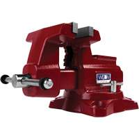 Utility HD Bench Vise, 6-1/2" Jaw Width, 4-1/4" Throat Depth Ontario Safety Products
