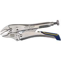 Fast Release Locking Pliers with Wire Cutter, 5" Length, Curved Jaw Ontario Safety Products