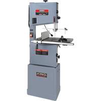 2-Speed 14" Wood Band Saw, Vertical, 120 V, 1476 SFPM/3280 SFPM UAF567 | Ontario Safety Product