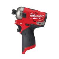 Tournevis hexagonal hydraulique &agrave; percussion M12 Fuel Surge (outil seulement), 1/4", 450 lb-po Couple max., 12 V, Lithium-ion Ontario Safety Products