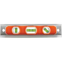 Torpedo Level, 9" L, Aluminum, 3 Vials, Magnetic Ontario Safety Products