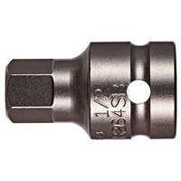 Socket Bit, Hex, 6 mm x 1-1/2" L, 1/2" Drive Ontario Safety Products