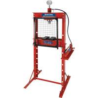 Hydraulic Shop Press with Grid Guard, 20 tons Capacity UAI717 | Ontario Safety Product