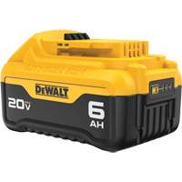 Max XR&reg; Premium Battery Pack, Lithium-Ion, 20 V, 6 Ah Ontario Safety Products