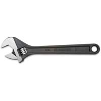 Adjustable Wrench - Boxed, 12" L, 1-1/2"/39 mm Max Width, Black Oxide Ontario Safety Products