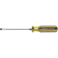 100 PLUS<sup>®</sup> Standard Slotted Tip Screwdriver, 5/16" Tip, Round, 11" L, Plastic Handle UAJ589 | Ontario Safety Product