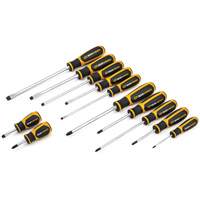 Jeu de tournevis &agrave; fente/Phillips &agrave; double mat&eacute;riaux, 12 mcx Ontario Safety Products