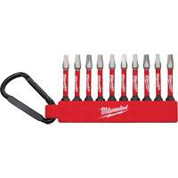 Shockwave Impact Driver Bit Set, Square, #2, 1/4" Drive Ontario Safety Products