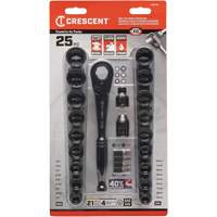 Ensemble d'outils pour m&eacute;canicien, 25 Mcx, Prise de 3/8" Ontario Safety Products