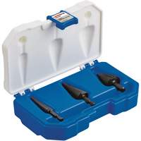 Step Drill Bit Set, 3 Pieces, High Speed Steel Ontario Safety Products