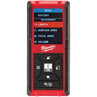 Laser Distance Meter, 0' - 330' (0 m - 100.6 m) Range, Digital (Electronic) UAL984 | Ontario Safety Product