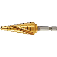 Drillco<sup>®</sup> #1 Step Drill, 1/8" - 1/2" , 1/32" Increments UAP151 | Ontario Safety Product
