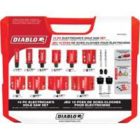Ensemble de scie-cloche bim&eacute;tallique pour &eacute;lectricien, 16 morceaux Ontario Safety Products