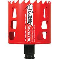 Wood & Metal Hole Saw, 2-3/4", 2-3/8" Depth of Cut, Carbide Ontario Safety Products