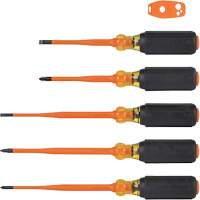 Slim-Tip Insulated Screwdriver Set, 1000 V, 6 Pcs Ontario Safety Products