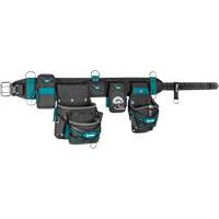 TH3 Ultimate Heavyweight Tool Belt Set, Polyester, Blue/Grey UAU677 | Ontario Safety Product