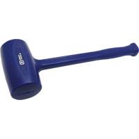 One-Piece Dead Blow Hammer, 3.3 lbs., Smooth Grip, 15-1/4" L UAU750 | Ontario Safety Product