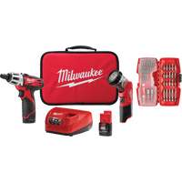 Screwdriver & Light Accessory Kit, Lithium-Ion, 12 V UAV147 | Ontario Safety Product