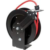 Hose Reel, Air/Water, 1/4" x 35', Single Hose, 300 psi Ontario Safety Products