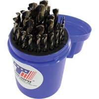 Jeu de forets Triumph, 115 morceaux, Acier rapide Ontario Safety Products