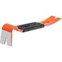 Flat Pry Bar with Grip, 1-1/4" W, 7" L Ontario Safety Products