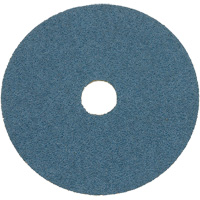 Disque de ponçage en fibre de r&eacute;sine, 7" dia., Grain Z24, Alumine de zirconium Ontario Safety Products