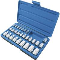 SS328TS Jeu de douilles externes, Torx, Prise 1/2"/1/4"/3/8", 28 mr Ontario Safety Products