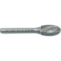 E3-DC JET-KUT&reg; GP Oval Shape Carbide Bur, 3/8" Dia. Ontario Safety Products