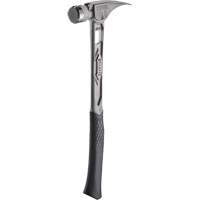TIBONE Milled Titanium Framing Hammer, 15 oz., Solid Steel Handle, 17-17/50" L Ontario Safety Products