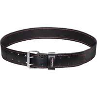 2" Work Belt, Leather, Black UAX341 | Ontario Safety Product