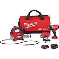 M18 Fuel™ HTIW with Friction Ring & Grease Gun Combo Kit, Lithium-Ion, 18 V UAX418 | Ontario Safety Product