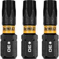 3-Piece FLEXTORQ&reg; Impact Screwdriving Bits, Torx, T-30, 1/4" Drive Ontario Safety Products