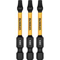 3-Piece FLEXTORQ&reg; Impact Screwdriving Bits, Torx, T-20, 1/4" Drive Ontario Safety Products