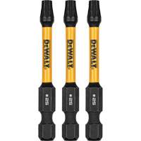 3-Piece FLEXTORQ&reg; Impact Screwdriving Bits, Torx, T-25, 1/4" Drive Ontario Safety Products
