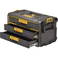 ToughSystem&reg; 2.0 Three-Drawer Unit, 21-4/5" x 12-3/10" x 12-3/5", Black/Yellow Ontario Safety Products