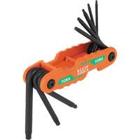 Compact Folding Hex Key Set, 8 Pcs., Torx&reg; Ontario Safety Products