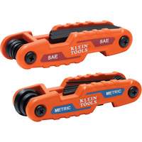 Compact Folding Hex Key Set, 17 Pcs., Metric & Imperial Ontario Safety Products