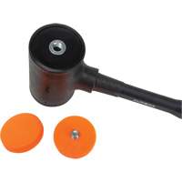 Marteau sans rebond, Poids de la t&ecirc;te 45 oz, Face Polyur&eacute;thane, Prise Fibre de verre, 13" lo Ontario Safety Products