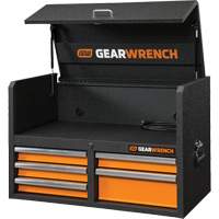 Coffre &agrave; outils de s&eacute;rie GSX, 36" la, 5 tiroirs, Noir/Orange Ontario Safety Products