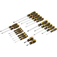 Jeu de tournevis bimat&eacute;riau &agrave; fente, Phillips, Torx, 20 mcx. Ontario Safety Products