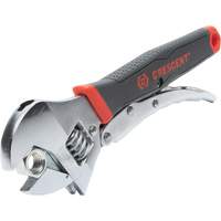 Cl&eacute; bimat&eacute;riau verrouillable et ajustable, 10" lo, la max. 2-18/25", Chrome/Poli Ontario Safety Products