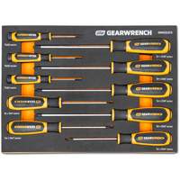 Jeu de tournevis bimat&eacute;riau Torx dans un plateau de rangement en mousse, 10 mcx Ontario Safety Products