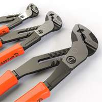 Z2 K9 Straight Jaw Dipped Handle Tongue & Groove Plier Set, 3 Pieces Ontario Safety Products