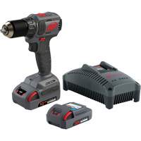 Cordless Compact Drill Driver Kit, Lithium-Ion, 20 V, 1/2" Chuck, 37 ft-lbs Torque Ontario Safety Products
