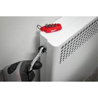 Mini rochet &agrave; embouts multiples 7 en 1, Prise de 5/16"/1/4", Poign&eacute;e Ordinaire Ontario Safety Products